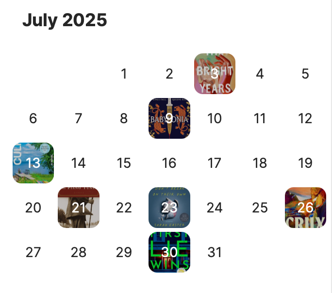 What I Read This Month: July 2025