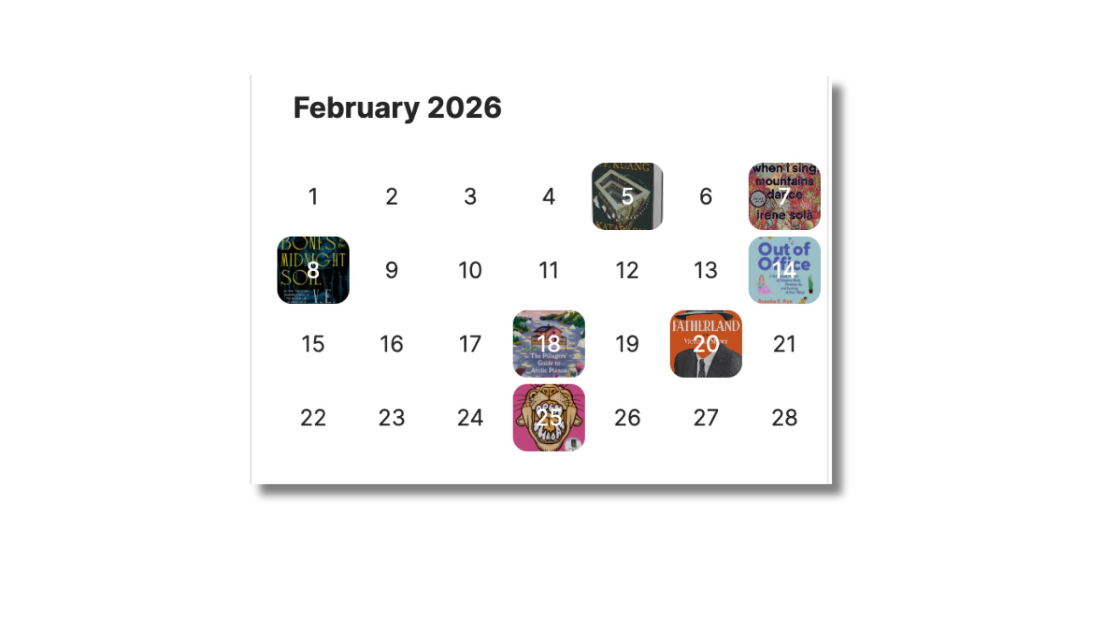 What I Read This Month: February 2026